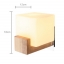 โคมไฟติดผนังไม้โมเดิร์น โป๊ะสี่เหลี่ยม 18x12cm รุ่น W6017
