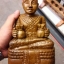 กุมารทอง แกะสลัก ไม้สักทอง (องค์เปล่ายังไม่ปลุกเสก)