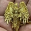พญาครุฑ ปรเมศวร (พญาครุฑหายโศก) วัดหายโศก เนื้อโลหะทองทิพย์ ปี2562 #รับประกันแท้