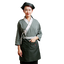 ชุดซูชิกิโมโนสไตร์ญี่ปุ่นเสริฟ สำหรับห้องอาหารญี่ปุ่นเกาหลีจีน เสื้อเชฟ พ่อครัว บริกร G6505002 สีภาพ M L XL