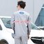 ชุดฟอร์มพนักงานช่างวิศวกรรมช่างซ่อมรถยนตร์ ช่างโชว์รูมรถ ฟอร์ด Ford แขนยาว M6301006 สีเทา S-4XL