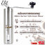 Elit เครื่องบดกาแฟแบบพกพา เครื่องบดกาแฟมือหมุนสแตนเลส Stainless Steel Burr Coffee Grinder Manual