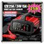FOXSUR 12V-24V 25A รุ่นมืออาชีพ ชาร์จเร็วพิเศษ ชาร์จแบตรถขนาดใหญ่ รถเครน รถบรรทุก เรือ มอไซค์ ปลอดภัยสูง มีที่หิ้ว (6-350Ah)