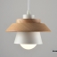 โคมไฟแขวนเพดาน Modern Simplicity ไม้เนื้อแข็ง 19x12cm [4747-S]
