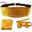Wide Cummerbund Belt + เนคไทโบว์และผ้าเช็ดหน้าสำหรับผู้ชาย KU6212001 ขาว ดำ แดง เหลือง ONE SIZE