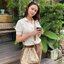 Tory T Monogram Jacquard Bell Bag (แอดไลน์ก่อนสั่งซื้อ)