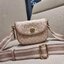 COACH CA093 WILLOW SADDLE BAG IN SIGNATURE CANVAS (แอดไลน์ก่อนสั่งซื้อ)