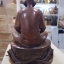 เซียนแปะโรงสี วัดศาลเจ้า องค์ใหญ่ ขนาดบูชา 9นิ้ว ฐานมังกร เนื้อโลหะรมดำ