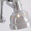 โคมไฟติดผนังภายในปรับทิศทางได้ สไตล์ Industrial สีเงิน Chrome โป๊ะโคมทรงโดม [ML-B230305]