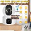 ICSEE 4MPกล้องวงจรปิด(เลนส์คู่)Q11 WiFi Dual หน้าจอการติดตามอัตโนมัติ Ai Human Detection Indoor Home Secuirytมุมกว้าง 120 องศาindoor Wifi Camera ภาพสี มีAI+ คนตรวจจับสัญญาณเต