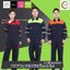 ชุดหมีช่างวิศวกรรมช่างไฟฟ้าอุตาสาหกรรมช่างก่อสร้างช่างประปาแขนยาว ิB6401001 เขียว ส้ม แดง S-4XL