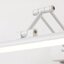 โคมไฟติดผนัง ติดหน้ากระจก LED ข้อพับปรับหมุน 180 องศา 3 จุด แกนแท่งทรงกลม [B0249]