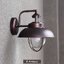 โคมไฟติดผนังภายนอก Retro industrial ครอบแก้วหลอดไฟลายฟองอากาศมีตะแกรงเหล็กหุ้ม [AR1750]