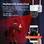【360° Electric rotation】Solar กล้องวงจรปิด360 wifi กล้องพลังงานแสงอาทิตย์APP: Icsee /WIFI 5MP กล้องวงจรปิด Solar HD 1920P Wireless Camera สัญญาณเตือนการตรวจจับ PIR ของมนุษย์