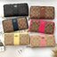 Coach accordion zip wallet in signature coated canvas with leather กระเป๋าสตางค์ใบยาวซิปรอบ Coach Mini Signature (แอดไลน์ก่อนสั่งซื้อ))