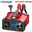 FOXSUR FOXSUR 12V15A รุ่นอัจฉริยะ CPU Ai ที่ชาร์จแบตรถ กระตุ้นแบต CCA ซ่อมแซม แบต รถยนต์