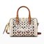 TORY BURCH T MONOGRAM LASER-CUT MINI BARREL BAG (แอดไลน์ก่อนสั่งซื้อ)