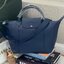 Longchamp LE PLIAGE CUIR TOP HANDLE BAG M (แอดไลน์ก่อนสั่งซื้อ)