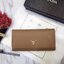 กระเป๋าสตางค์ pd saffiano wallet 3 พับ สีม่วง น้ำตาล ดำ ชมพูบาน เย็นชมพูอ่อน ชมพู แดง
