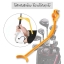 Elit Golf Swing Training Aid Tool อุปกรณ์ซ้อมกอล์ฟ - สีเหลือง