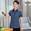 เสื้อพนักงานโรงแรม เสื้อแม่บ้าน เสื้อพ่อบ้าน เบลล์ คอบัว D6510006 สีภาพ L-4XL