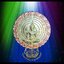 เหรียญพระมหาจักรพรรดิ์ (หลังสมบัติพระมหาจักรพรรดิ์ทั้ง7) (สมบัติจักรพรรดิรัตนะ7) ปี2563 เนื้อมหาชนวน รัศมีจักรทองทิพย์ - หลวงพ่อเล็ก วัดท่าขนุน / หลวงตาม้า วัดถ้ำเมืองนะ / วิชาธรรมกายสายหลวงปู่สด วัดปากน้ำ