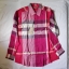 เสื้อเชิ้ตแขนยาวชาย bb brit สีชมพู size xxl