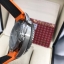 นาฬิกา Omega รุ่น Seamaster Planet Ocean Chronograph สีเงิน กรอบเซรามิค สายหนังหุ้มผ้าสีดำงาน CC