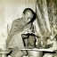 แผ่นภาพ หลวงพ่อกวย นั่ง อธิษฐานทำน้ำมนต์ ปี2561 (ปลุกเสกแล้ว ขนาด A4)
