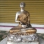 รูปหล่อ พระอุปคุต (หน้าตัก9นิ้ว) เนื้อโลหะทองเหลือง 2สี