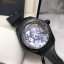 นาฬิกา Corum Automatic Body Swiss Black หน้าดำ สายหนังแท้