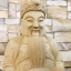 เทพเจ้าเซียน​ ฮก ลก​ ซิว​ (แกะสลักจากไม้สัก) (สูง24นิ้ว)
