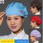 หมวกเชฟสำหรับผู้หญิงในครัว, ทำอาหารที่บ้าน, ทำอาหาร, ป้องกันควันน้ำมัน, ป้องกันผมร่วง, หมวกสุขอนามัยในการจัดเลี้ยง, หมวกกันฝุ่นเวิร์คช็อป, ระบายอากาศได้ H6709001