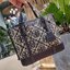 TORY BURCH PERRY MONOGRAM JACQUARD SMALL TRIPLE COMPARTMENT TOTE (แอดไลน์ก่อนสั่งซื้อ)