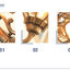 โคมไฟติดผนังติดระเบียงสไตล์ยุโรปโป๊ะทรงกลมมีกระจก [WK6056A]