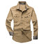 ชุดช่าง,เสื้อช่าง,ชุดคนสวน สีเขียวขี้ม้า,ชุดสีทหาร UD6404004 สีภาพ S-5XL