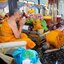 ปู่ฤาษีนารอด นั่งกลองตะโพน หลังยันต์พระพุทธเจ้าห้าพระองค์ เนื้อดินเผ่า(9ตะโพน) ปี2558 #รับประกันแท้ - (หลวงพ่อใจ วัดพระยาญาติ จ.สมุทรสงคราม ปลุกเสก)