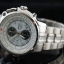นาฬิกา SEIKO Chronograph 100m Men's ระบบเข็มทิศ จับเวลา หน้าปัดขาว ที่สุดแห่งเทพ
