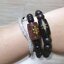 ประคำ สร้อยกำไรข้อมือ + ลูกสะกดตะกรุด(ยันต์นะกินไม่รุ้สิ้น วิชาหลวงปู่หมุน วัดบ้านจาน) เนื้อไม้พญางิ้วดำ #รับประกันแท้ - หลวงปู่อุดมทรัพย์(พระอาจารย์จ่อย) ศิษย์เอกหลวงปู่หมุน ปลุกเสก )
