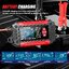 Foxsur FTC-1206 เครื่องทดสอบแบตเตอรี่2 in 1 + เครื่องวิเคราะห์แบตเตอรี่ตะกั่วกรดสำหรับรถจักรยานยนต์รถยนต์12V ชาร์จแบตเตอรี่อัจฉริยะ