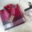 เสื้อเชิ้ตแขนยาวชาย bb brit สีชมพู size xxl