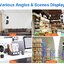 ICSEE 4MPกล้องวงจรปิด(เลนส์คู่)Q11 WiFi Dual หน้าจอการติดตามอัตโนมัติ Ai Human Detection Indoor Home Secuirytมุมกว้าง 120 องศาindoor Wifi Camera ภาพสี มีAI+ คนตรวจจับสัญญาณเต