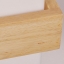 โคมไฟติดผนังไม้โมเดิร์น โป๊ะสี่เหลี่ยม 21.5x16cm [JP4]