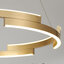 โคมไฟแขวนเพดาน chandeliers ทรงวงกลมสีทอง LED [YKL-160]