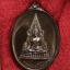 เหรียญพระพุทธชินราช หลังท้าวเวสสุรวรรณ พระนารายณ์ทรงครุฑปี2560 (รูปไข่หน้ากากเงิน) รุ่นฉลองสมโภชพระพุทธชินราช660ปี เนื้อรมดำ