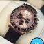 นาฬิกา Rolex Cosmograph Daytona Pink Gold หน้า Pink สายซิลิโคนแท้