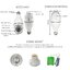 แอพ ICSEE กล้องวงจรปิด กล้องหลอดไฟ ใช้ wifi บ้าน 2.4G หมุนได้ 355องศา ไร้สาย 1080P-3MP ip camera 3MPดูผ่านมือถือ มีอินฟาเรท