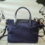 กระเป๋า pd nylon tessuto saffiano tote bag new 14" สีน้ำเงินกรมท่า หนังอิมพอร์ท