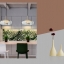 โคมไฟแขวนเพดาน Modern Luxury Nordic glass 23x15cm [DD-041]