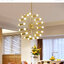 โคมไฟแขวนเพดานเหล็กสไตล์ Modern simplicity ทรงวงล้อชิงช้าสวรรค์ [MS8022]